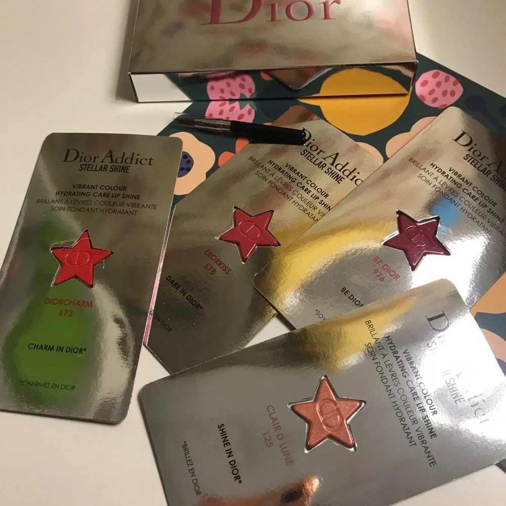 🌟[NWT] Dior Addict Stellar Shine Lipstick Sampler